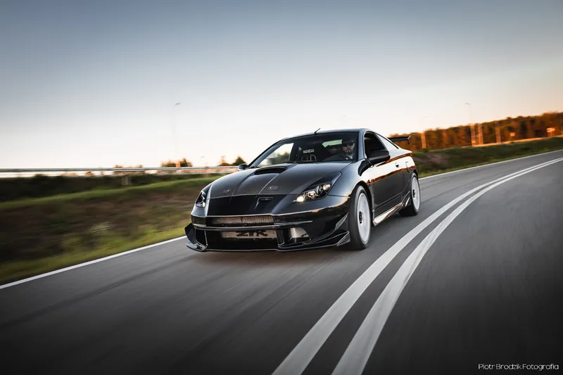 Toyota Celica T23 — front three-quarter view