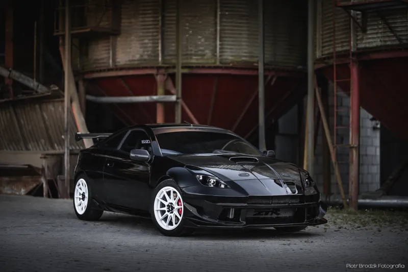 Toyota Celica T23 — front three-quarter view